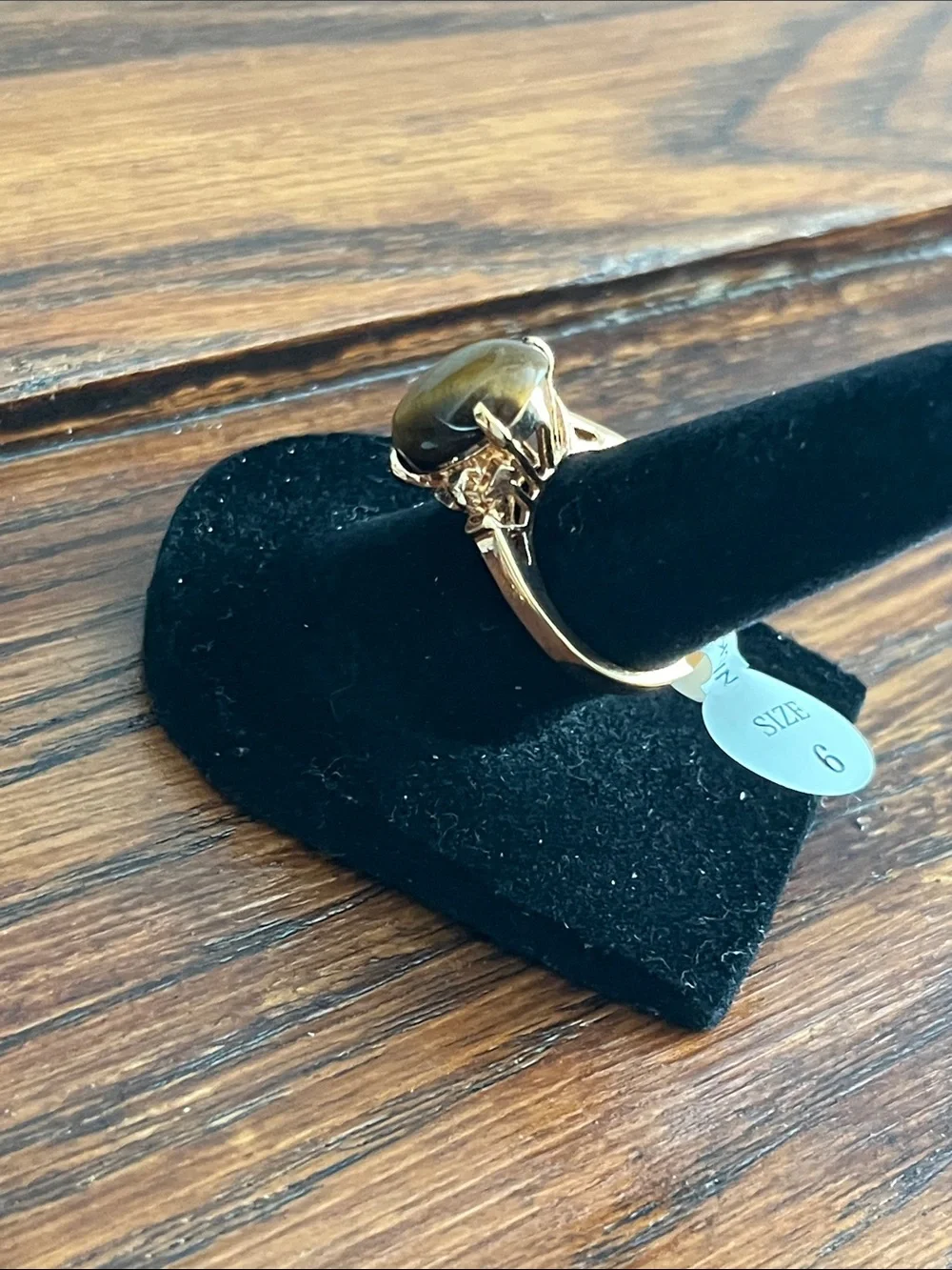 Lot of 3 Elegant 18KT Gold Electroplated Rings
